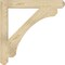 Ekena Millwork Legacy Craftsman Rough Sawn Bracket, Douglas Fir, 4"W x 34"D x 34"H BKT04X34X34LEC04RDF - alternate 2